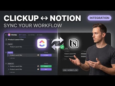 How to Integrate ClickUp with Notion