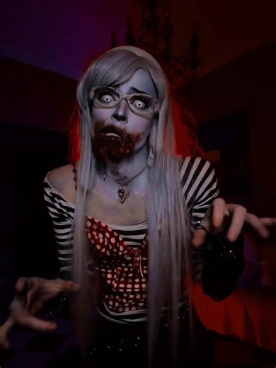 graaaawww…🧟‍♀️🦷 #monsterhigh #ghouliayelps #cosplay #halloween #zombie credit art : bubbly_washing_machine