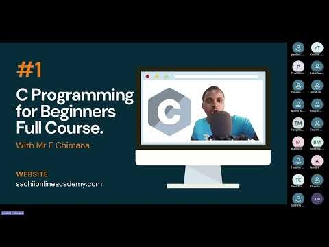 C Programming Full Course Lecture 1 | Basics, Variables, Operators & Input/Output....
