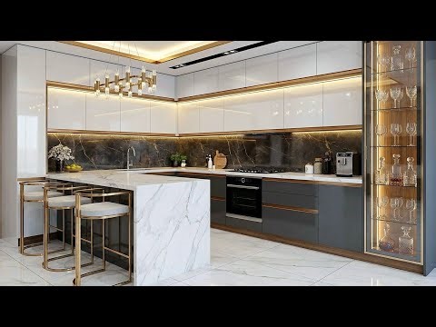 Top 100 Trendy Modular Kitchen Design Ideas 2026 | Modern Kitchen Cabinet Colour Trends P6