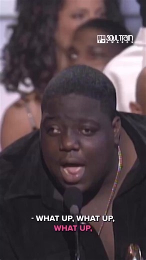 🗣️ WHERE BROOKLYN AT?! R&B's influence on hip hop has always been undeniable and The Notorious B.I.G. was one of the best to ever do it when it came to blending both genres and making HITS. Throwback to when Biggie won Best Rap Artist at the 1996 #SoulTrainAwards. You can feel the love in the room. ❤️🕊