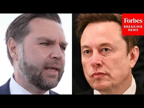 Reporter Asks Vance Point Blank If Musk Should Be Investigated Over Ukraine Starlink Slowdown
