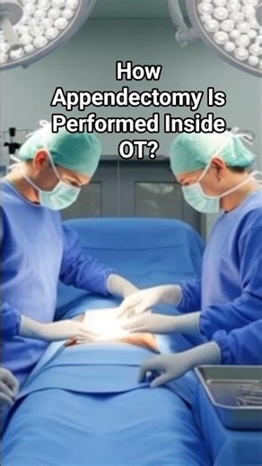 Appendectomy Explained in 30 Seconds | 3D Surgery | Appendicitis | Appendix Operation #medical3D