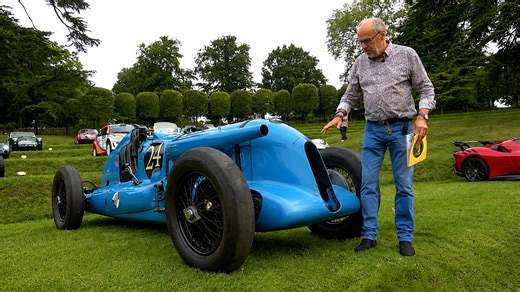 A rare vintage Bentley Barnato steals the show