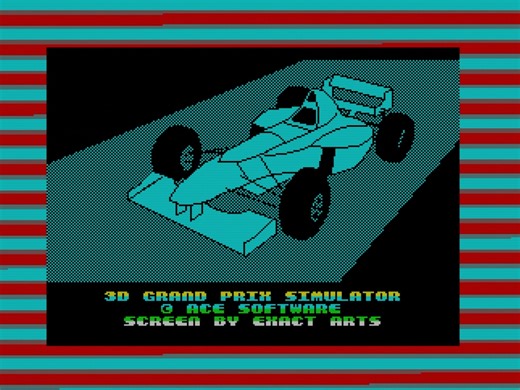 3D Grand Prix - Supersprint rip-off (ZX Spectrum, 1991) #Grandprix #racinggames #zxspectrum #90s #retrogaming | Classic Replay