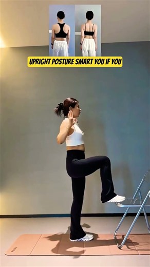 One chair, four exercises, a full-body workout #homeworkout #fullbodyslimmer #abs #girlishback