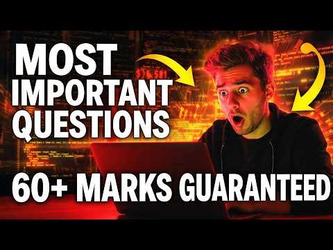 C Programming Exam 2026 🔥 Most Important Questions (PYQ) | Score 60+ Easily!