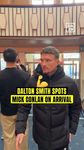 Dalton’s press conference ready ahead of his first world title defence 👑