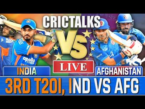 🔴 Live: IND vs AFG, 3RD T20I Live Cricket Match Today, 2026 SERIES, Live Match Commentary, 1st Inn
