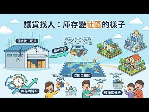 [配置庫存] 圖上的購物籃！如何依據村里特徵，精準配置你的「黃金庫存」？