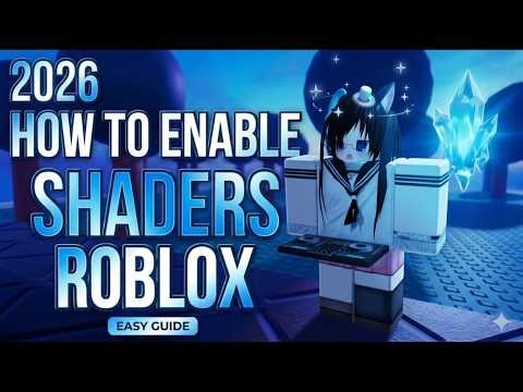 ROBLOX SHADERS Tutorial! How to GET SHADERS on ROBLOX 2026? ROBLOX RTX GRAPHICS.