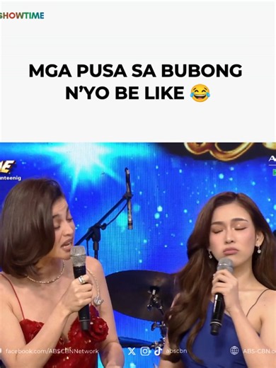 Anne Curtis and Jackie Gonzaga funny duet on It's Showtime