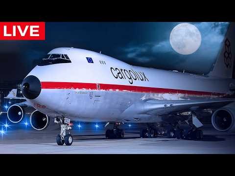 🔴LIVE LATE NIGHT AIRPORT ACTION at CHICAGO O'HARE | SIGHTS & SOUNDS of PURE AVIATION | AVGEEK PLANES