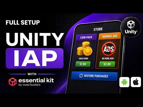 Essential Kit for Mobile by Voxel Busters | Integrate IAP Easily in Your Unity Mobile Game Projects