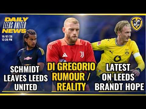 Di Gregorio Rumour / Reality, Brandt Latest, Muharemovic Medical, Leeds Sue Leicester City