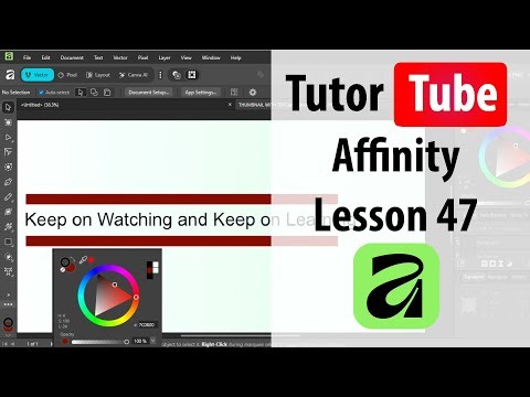 Affinity - Lesson 47 - Creating Custom Paragraph Styles