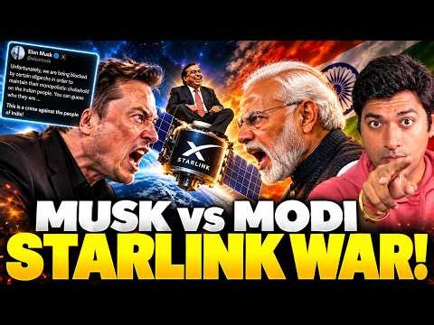 🚨ELON MUSK vs MODI Starlink War | Jio vs Airtel vs Starlink | SECRETS Exposing in Internet | VR Raja