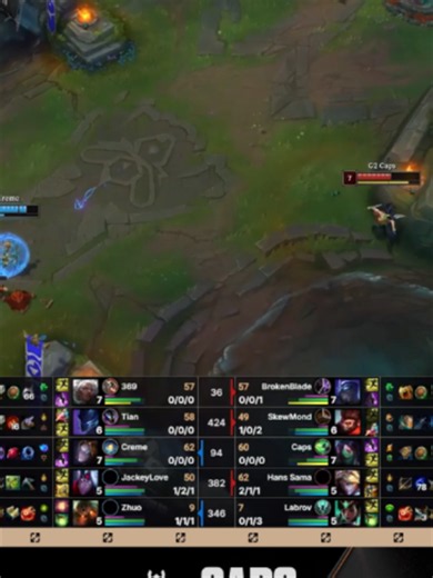 "Lemme just get out here rq" - Caps, probably @g2esports #Worlds2026 #... | league of legends