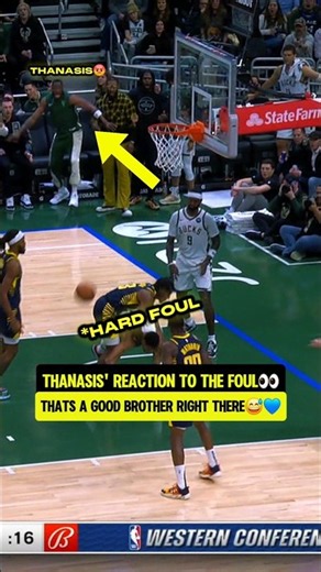 Thanasis was NOT having IT😳