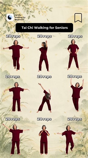 Move with Confidence: Tai Chi Walking for Seniors 👉🏻