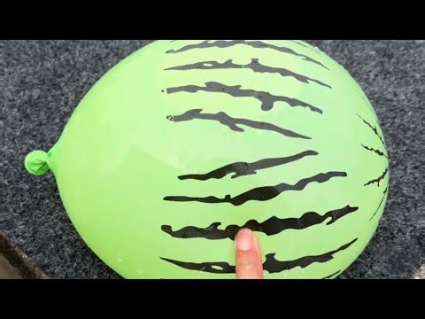 Experiment: Will a water balloon explode if it rolls down a tall building? 💥🎈