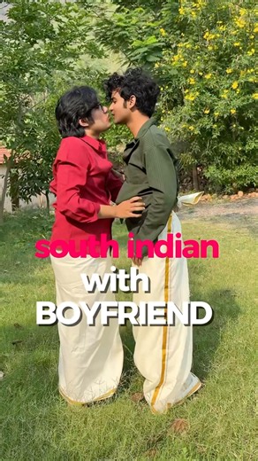 Boyfriends trying South Indian look🌸 | Sariska ep 3 #gaycouplevlog #gaycouplegoals #southindianlook