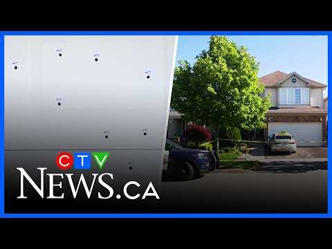 Garage door hit with bullets in Kitchener shooting