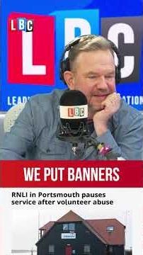 LBC caller fights back tears discussing RNLI abuse