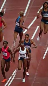 American Women Win 4x100m Relay at the Olympics 🇺🇸🏅 | Team USA Lightning Speed
