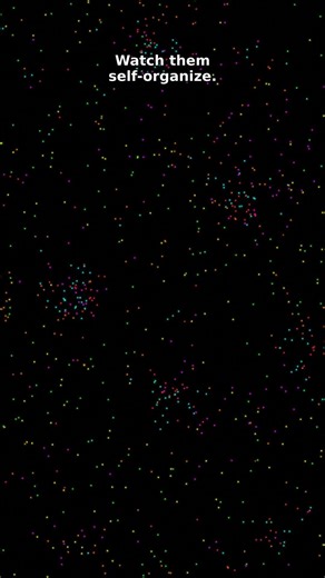 900 Particles Build Alien Life.