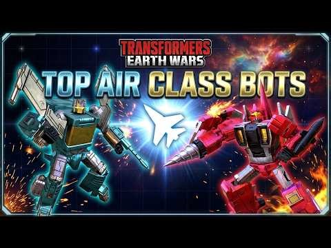Top Air Class Bots | Transformers Earth Wars