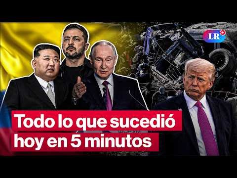 🚨Trump se dice “honrado” tras tiroteo y no frenará guerra| Noticias del 26 de abril de 2026 | #LR