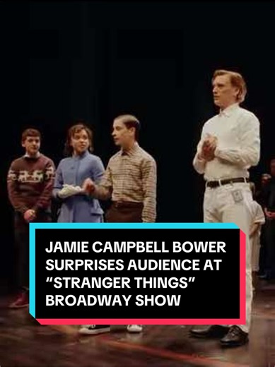 Jamie Campbell Bower performed a surprise cameo in