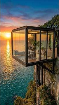 I Turned a Jungle Cliff Into an Ocean Elevator Shelter 🌊🏗️🔧