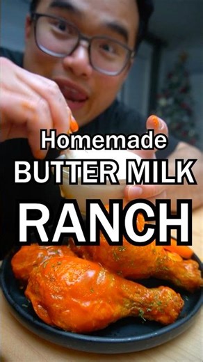Homemade BUTTER MILK RANCH Recipe