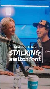 Lauree and Producer Stix had a confession for @switchfoot's @Jonforemanofficial! 👀🎸