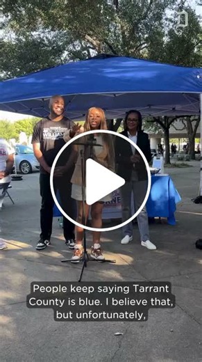 U.S. Rep. Jasmine Crockett urges voters to back Democrats down the ballot - NewsBreak