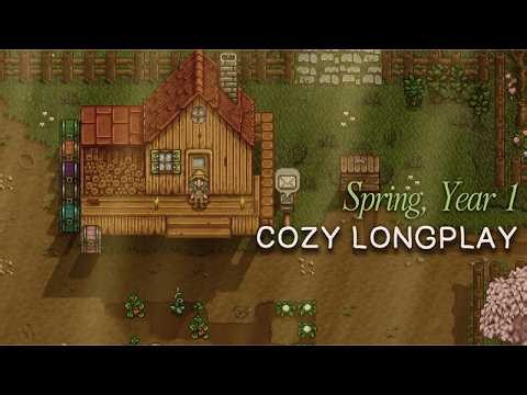 🎧7 hours of modded stardew valley gameplay (no commentary) ♡ rain ambience + keyboard & mouse asmr