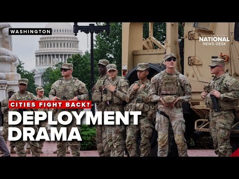 States on using the National Guard for city safety