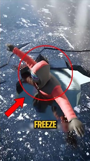 Ice Survival Trick 🚨