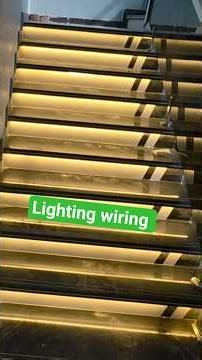 stair light sensor fitting #shorts #short @electricsciencetrickshort