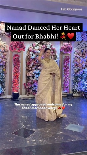 Nanad’s Special Dance for Her New Bhabhi | Sangeet Night | Wedding Dance | Sisterhood | Saree Love