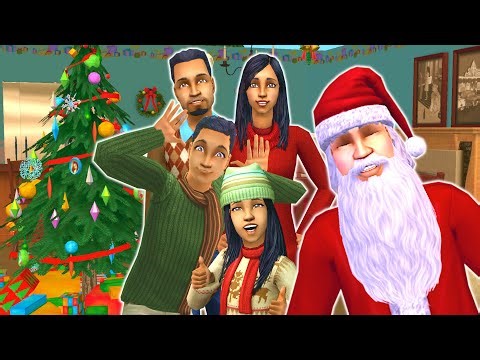 A nostalgic Christmas day in the sims 2! // Sims 2 Christmas