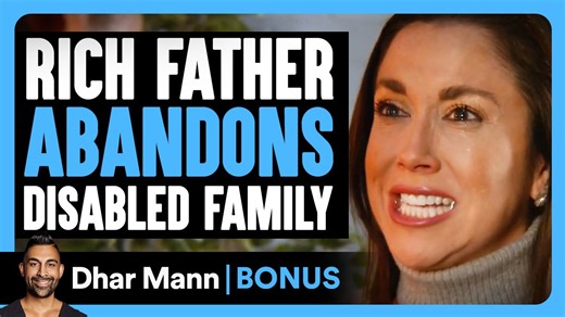 Rich father abandons disabled family