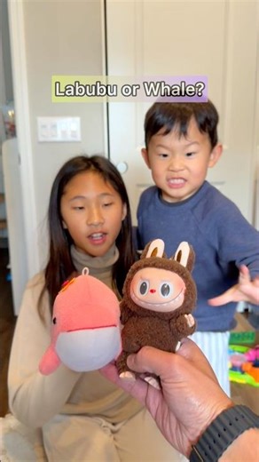 Labubu or Whale IRL?!
