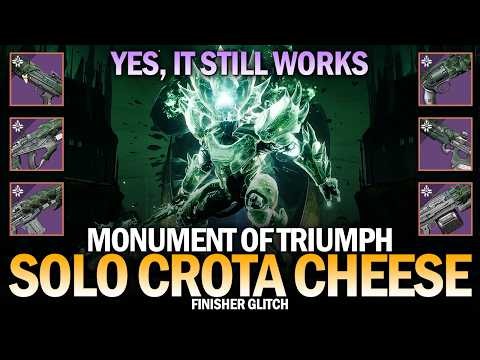Solo Crota in Monument of Triumph (Yes, It Still Works) - Finisher Glitch [Destiny 2]