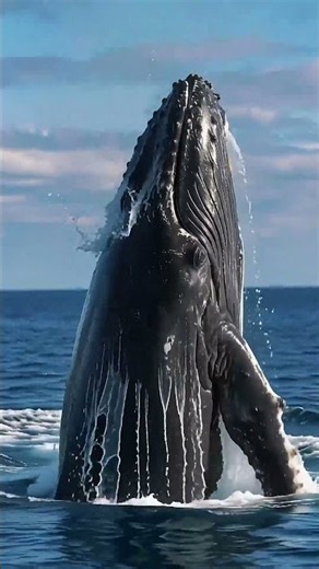 Incredible Humpback Whale Breach Up Close