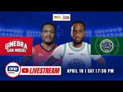 LIVE: BRGY. GINEBRA vs TERRAFIRMA | PBA SEASON 50 COMMISSIONER’S CUP | APRIL 18, 2026
