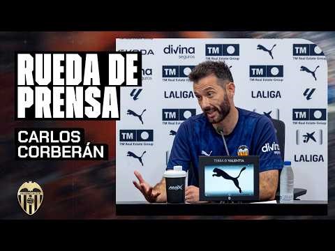 RUEDA DE PRENSA DE CARLOS CORBERÁN PREVIA AL VALENCIA CF - ATLÉTICO DE MADRID