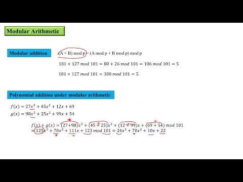 Lecture 2 - Modular Arithmetic
